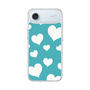 スリムプロテクションケース［ Dot Hearts - Blue ］