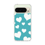 スリムプロテクションケース［ Dot Hearts - Blue ］