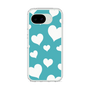 スリムプロテクションケース［ Dot Hearts - Blue ］