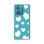 スリムプロテクションケース［ Dot Hearts - Blue ］
