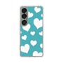 スリムプロテクションケース［ Dot Hearts - Blue ］