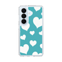 スリムプロテクションケース［ Dot Hearts - Blue ］
