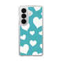 スリムプロテクションケース［ Dot Hearts - Blue ］
