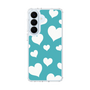 スリムプロテクションケース［ Dot Hearts - Blue ］