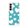 スリムプロテクションケース［ Dot Hearts - Blue ］