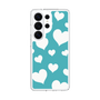 スリムプロテクションケース［ Dot Hearts - Blue ］