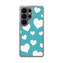 スリムプロテクションケース［ Dot Hearts - Blue ］