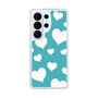 スリムプロテクションケース［ Dot Hearts - Blue ］