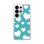 スリムプロテクションケース［ Dot Hearts - Blue ］