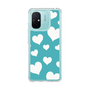 スリムプロテクションケース［ Dot Hearts - Blue ］