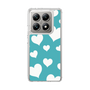 スリムプロテクションケース［ Dot Hearts - Blue ］