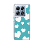 スリムプロテクションケース［ Dot Hearts - Blue ］