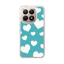 スリムプロテクションケース［ Dot Hearts - Blue ］