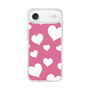 スリムプロテクションケース［ Dot Hearts - Pink ］