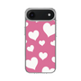 スリムプロテクションケース［ Dot Hearts - Pink ］