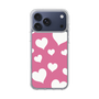 スリムプロテクションケース［ Dot Hearts - Pink ］