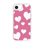 スリムプロテクションケース［ Dot Hearts - Pink ］