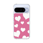 スリムプロテクションケース［ Dot Hearts - Pink ］