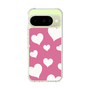 スリムプロテクションケース［ Dot Hearts - Pink ］