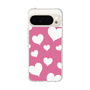 スリムプロテクションケース［ Dot Hearts - Pink ］