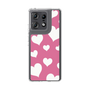 スリムプロテクションケース［ Dot Hearts - Pink ］