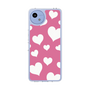 スリムプロテクションケース［ Dot Hearts - Pink ］