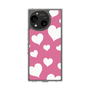 スリムプロテクションケース［ Dot Hearts - Pink ］