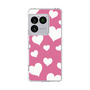 スリムプロテクションケース［ Dot Hearts - Pink ］