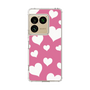 スリムプロテクションケース［ Dot Hearts - Pink ］