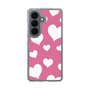 スリムプロテクションケース［ Dot Hearts - Pink ］
