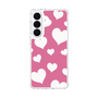 スリムプロテクションケース［ Dot Hearts - Pink ］