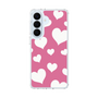 スリムプロテクションケース［ Dot Hearts - Pink ］