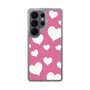 スリムプロテクションケース［ Dot Hearts - Pink ］
