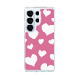 スリムプロテクションケース［ Dot Hearts - Pink ］