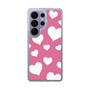 スリムプロテクションケース［ Dot Hearts - Pink ］