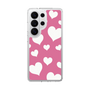 スリムプロテクションケース［ Dot Hearts - Pink ］