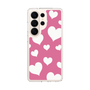スリムプロテクションケース［ Dot Hearts - Pink ］