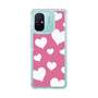 スリムプロテクションケース［ Dot Hearts - Pink ］