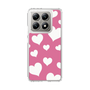 スリムプロテクションケース［ Dot Hearts - Pink ］