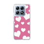スリムプロテクションケース［ Dot Hearts - Pink ］