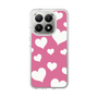 スリムプロテクションケース［ Dot Hearts - Pink ］