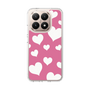 スリムプロテクションケース［ Dot Hearts - Pink ］
