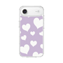 スリムプロテクションケース［ Dot Hearts - Purple ］