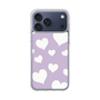 スリムプロテクションケース［ Dot Hearts - Purple ］