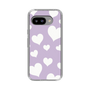 スリムプロテクションケース［ Dot Hearts - Purple ］