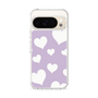 スリムプロテクションケース［ Dot Hearts - Purple ］