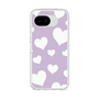 スリムプロテクションケース［ Dot Hearts - Purple ］
