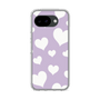 スリムプロテクションケース［ Dot Hearts - Purple ］