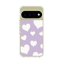スリムプロテクションケース［ Dot Hearts - Purple ］