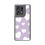 スリムプロテクションケース［ Dot Hearts - Purple ］